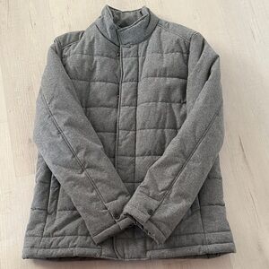 Banana Republic Men's Charcoal Puffer Jacket